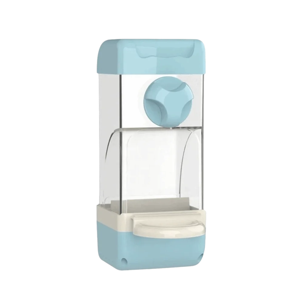 Large Capacity Automatic Bird Feeder Husk Separation Anti-Splash Bird Cage Feeder Durable Anti-Spill Bird Feed Container