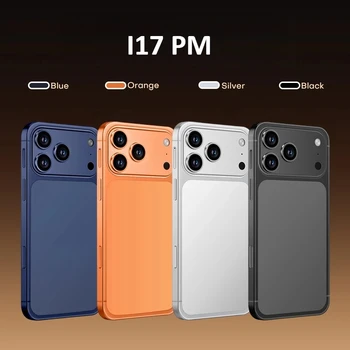 NEW Silicone Protective Covers Used for i17 Pro Max 5G Mobile Cell Phones Accessories 7.3HD Cheap Android Smartphone Case 1