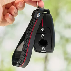Premium Silicone Car Key Case Cover (Black)