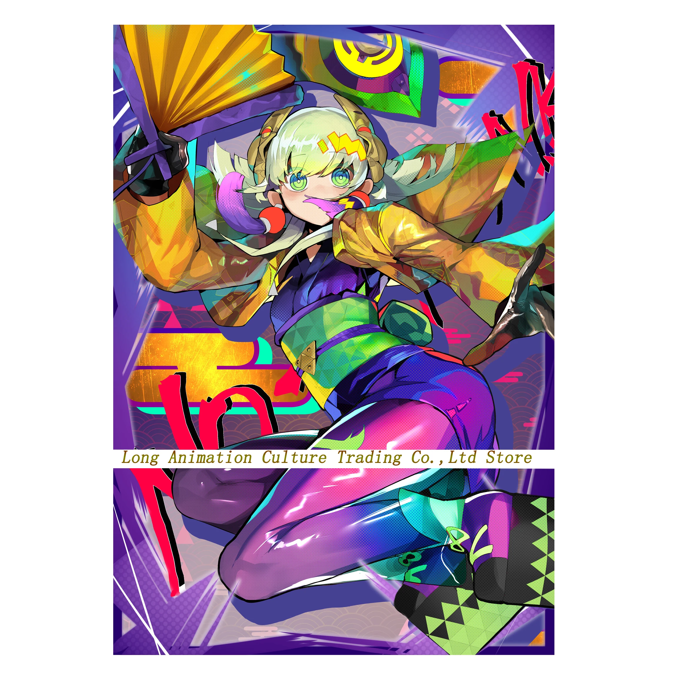 60PCS Yugioh Noh-P.U.N.K. Ze Amin Card Sleeves Game Yu-Gi-Oh! OCG Trading  Card Holographic Shine Protector Case Cover - AliExpress