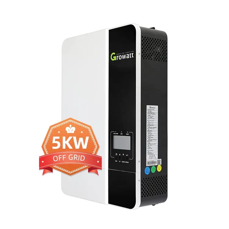 Inverter 5000Va 5Kw Growatt Spf 3500-5000Es Solare Off Grid 5 Kw Bassa Tensione 48V