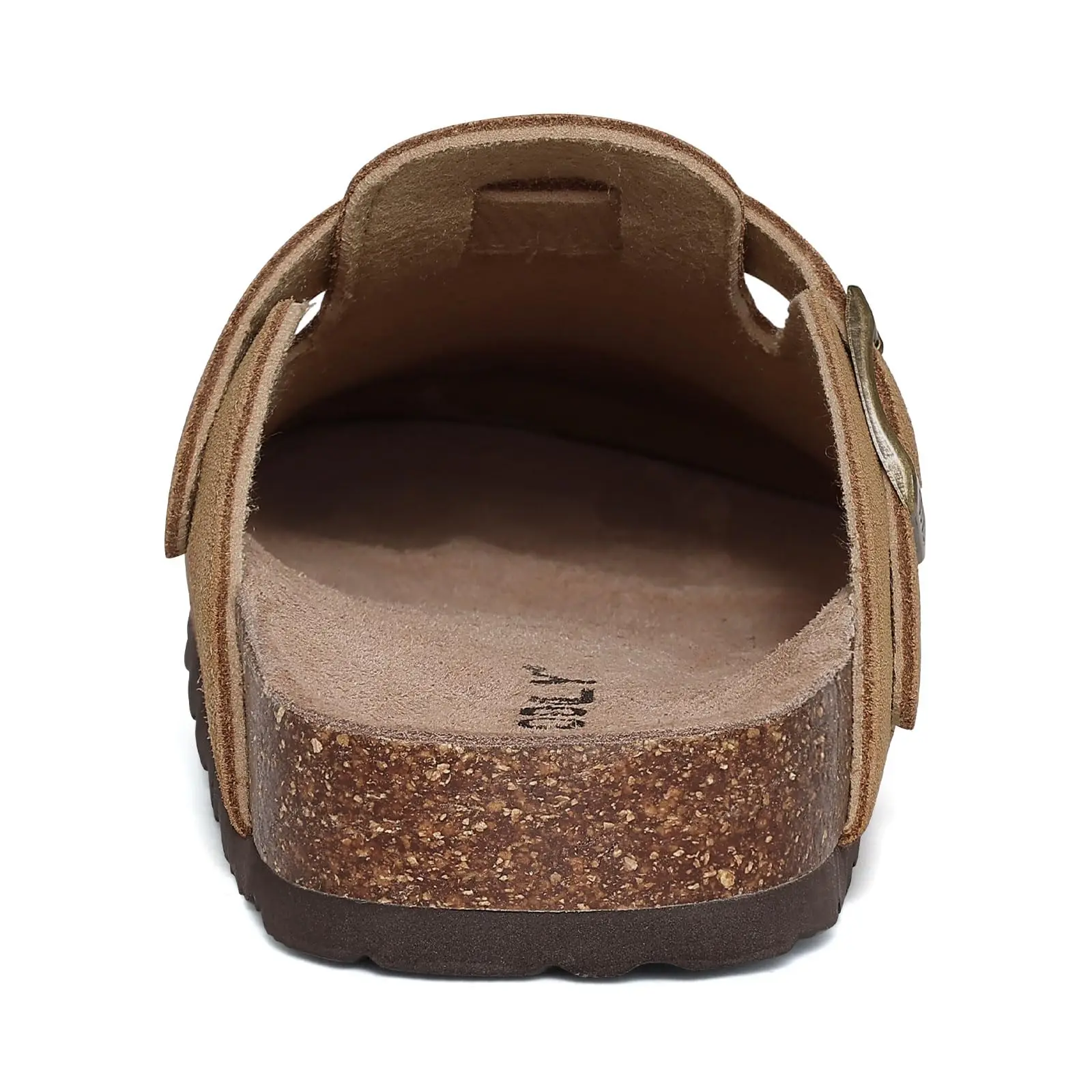 Comwarm Fashion Clogs Slippers For Women Men Cork Mules Soft Suede Clogs Flats Slippers Outdoor Beach Slippers With Arch Support 5