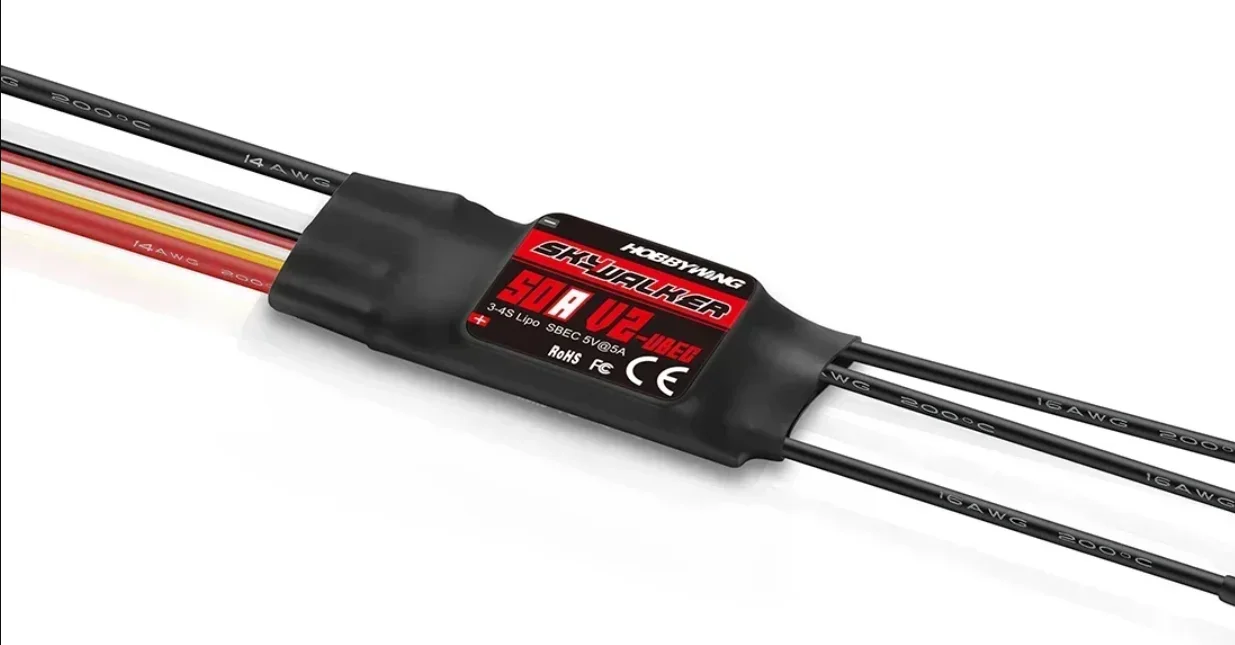 ตัวเลือกสินค้า มอเตอร์ไร้แปรงถ่าน 3536 1200KV พร้อม ESC 50A สำหรับโดรนและเครื่องบิน