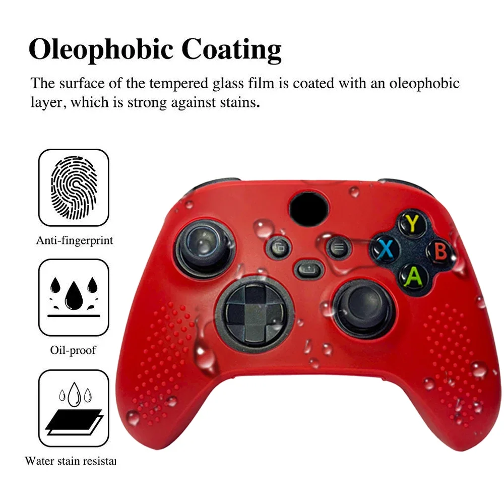 Anti-Slip Silicone Cover for Xbox Series X/S Controller Protector Silicone Protective Case for Xbox One S X Soft Thin Protection