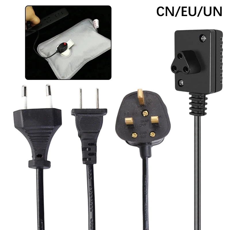 Hot Water Bottle Charging Cable Power Plug Electric Bag Hand Warmer Pocket Rechargeable Plug Outdoor Portable portable hand warmer