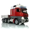 1/14 LESU Metal Chassis RC Model Painted Tractor Truck W/ Bucket KIT Cabin Servo Motor Controlled Vehicle for Boys Toys 2