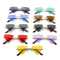 Fashion Vintage Triangle Sunglasses Women Men Luxury Brand Sun Glasses For Female Small Mirror Polarized Eyewear Gafas De Sol 1