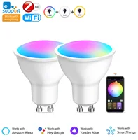 GU10 Zigbee/Wifi Led Light Bulb RGB CW WW
