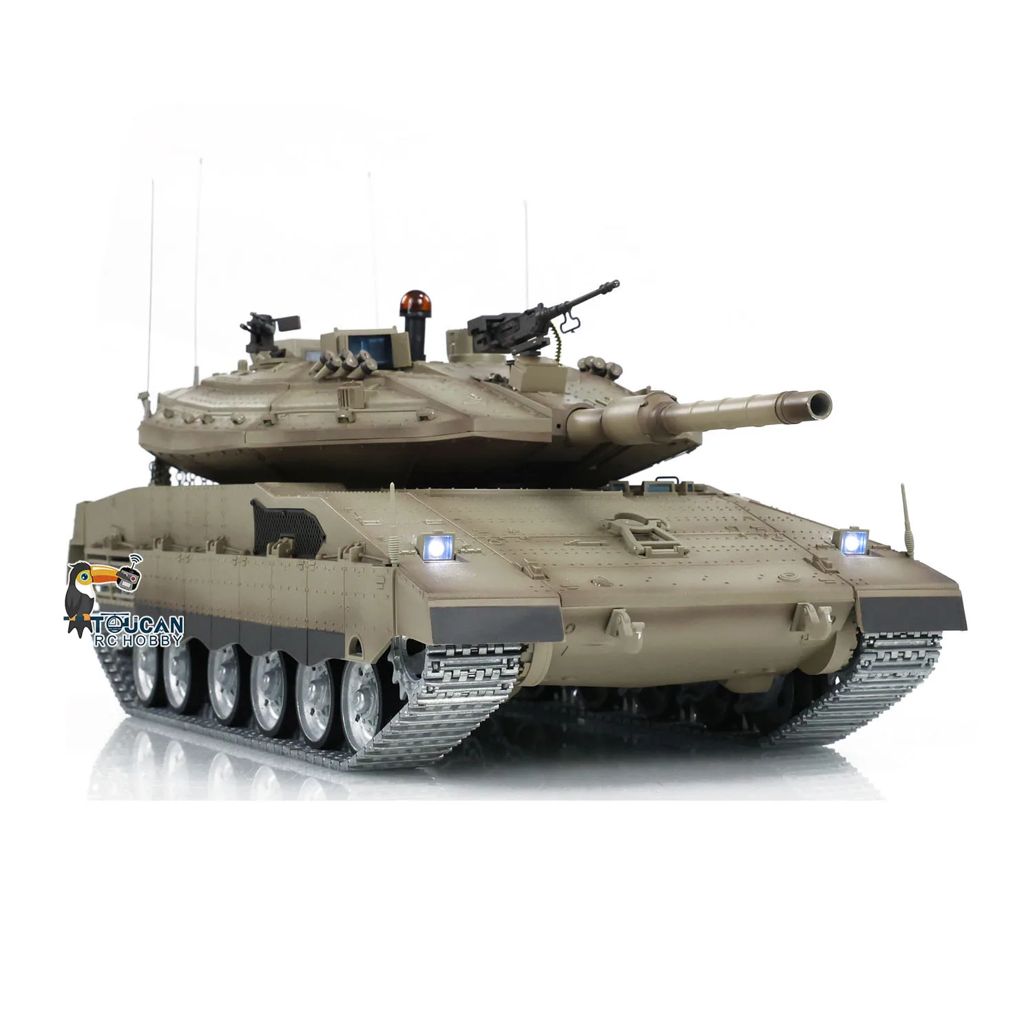 헝롱 무선 조종 탱크 메르카바 3985 (1/16 RC IDF MK IV 프로페셔널 버전 FPV 모델 TK7.0 아웃도어 장난감 TH22651)