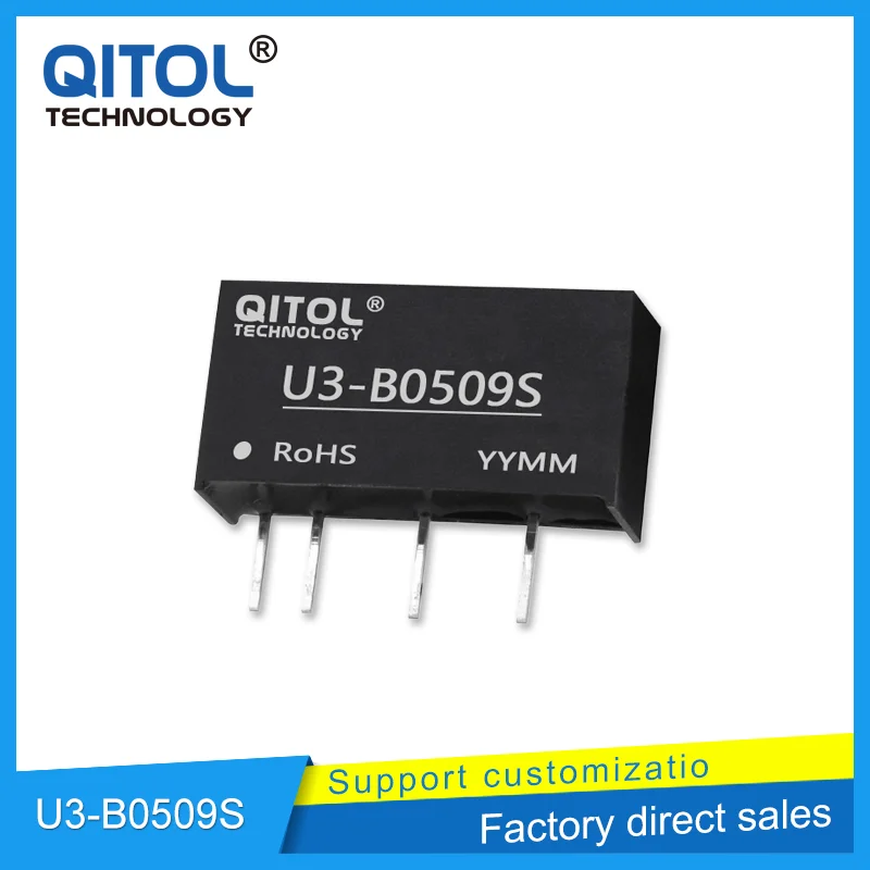 DC-DC 전원 변환기, 3W U3-B0505S B0505S-3WR3 스위칭 공급 장치, 스텝 다운 5VDC