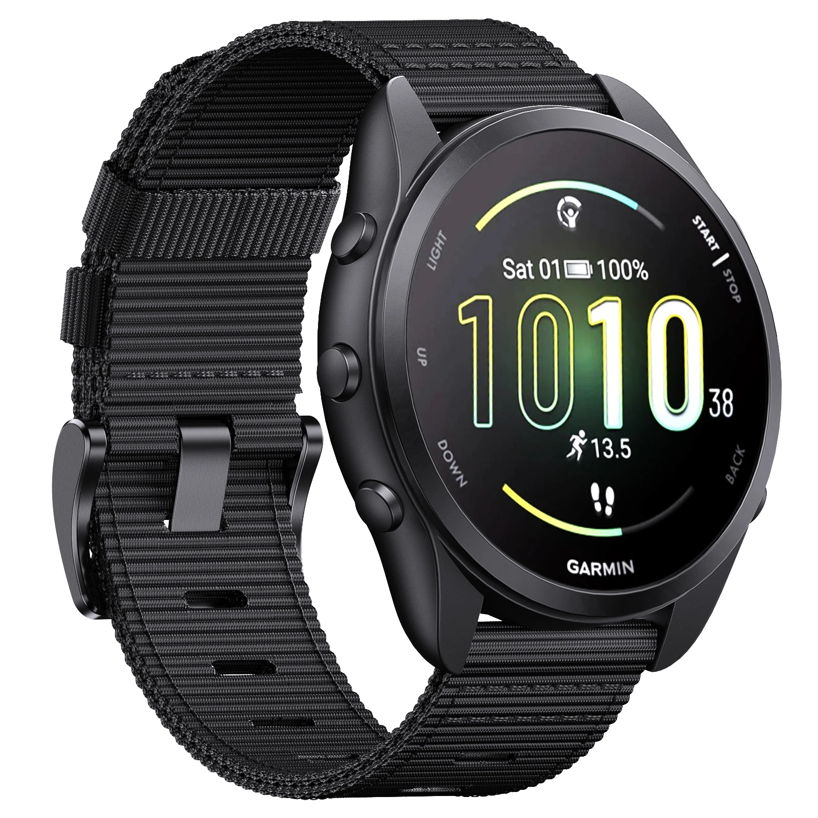 Universal Easy Fit Wristband: 20/22mm Adjustable Strap