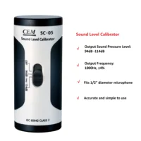 CEM SC-05 Industrial Noise / Sound Level Calibrator 94dB and 114dB 1000Hz IEC 942 Class 2 1