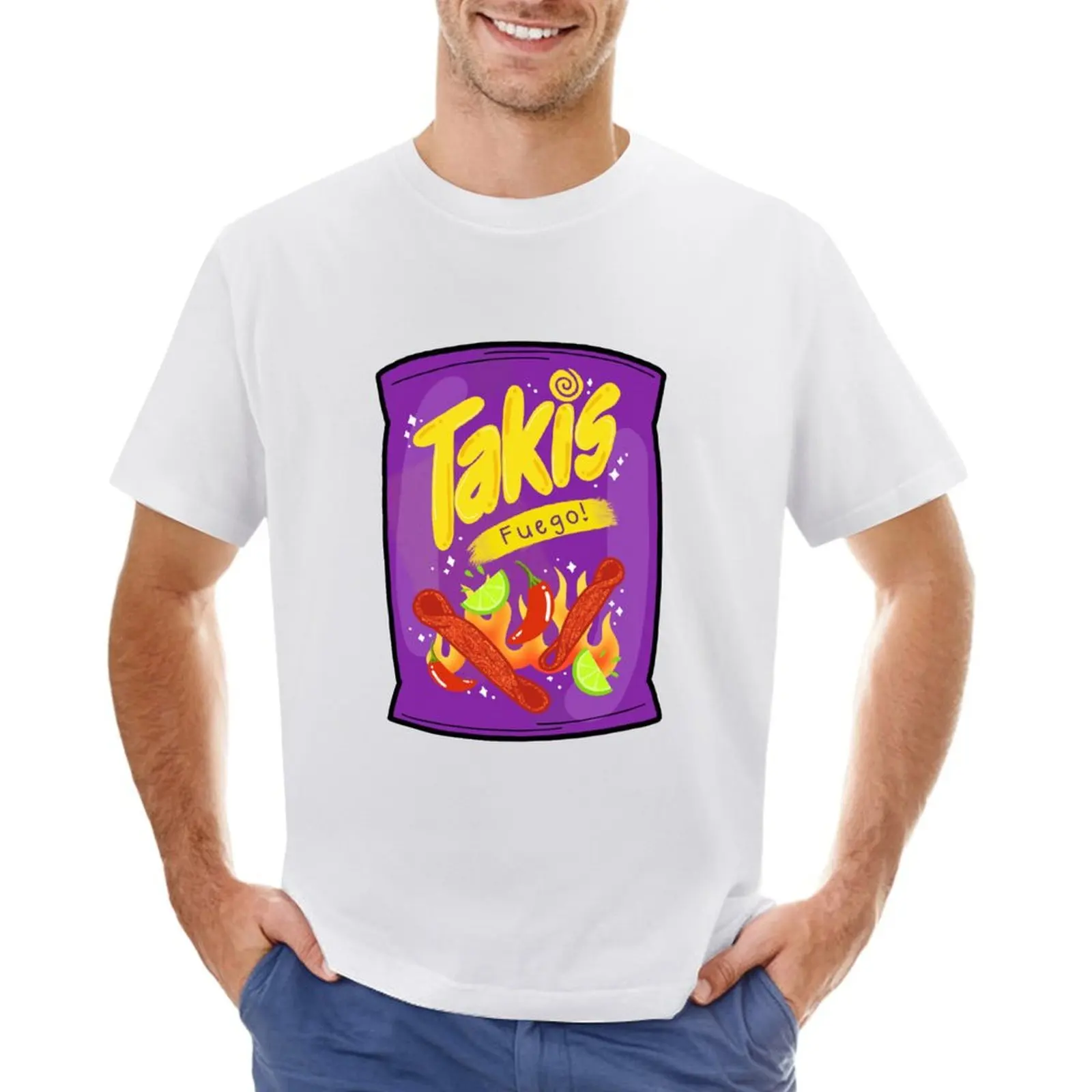 T-Shirt Takis Ventagli Sportivi Per Magliette Da Uomo Estive Da Ragazzo