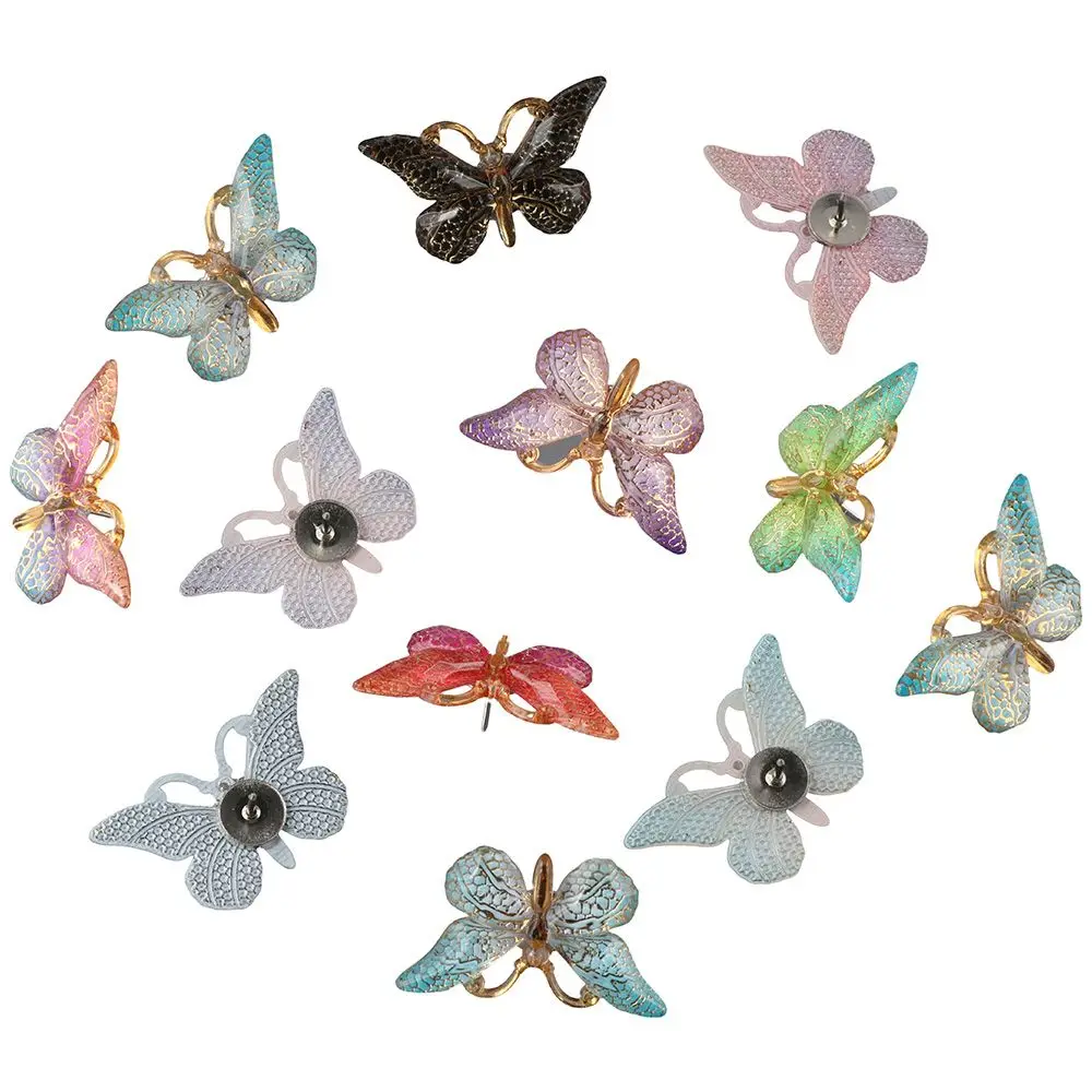 

Colorful Butterfly Thumb Tacks Home Thumb Tacks Butterfly Push Pins Bulletin Boards