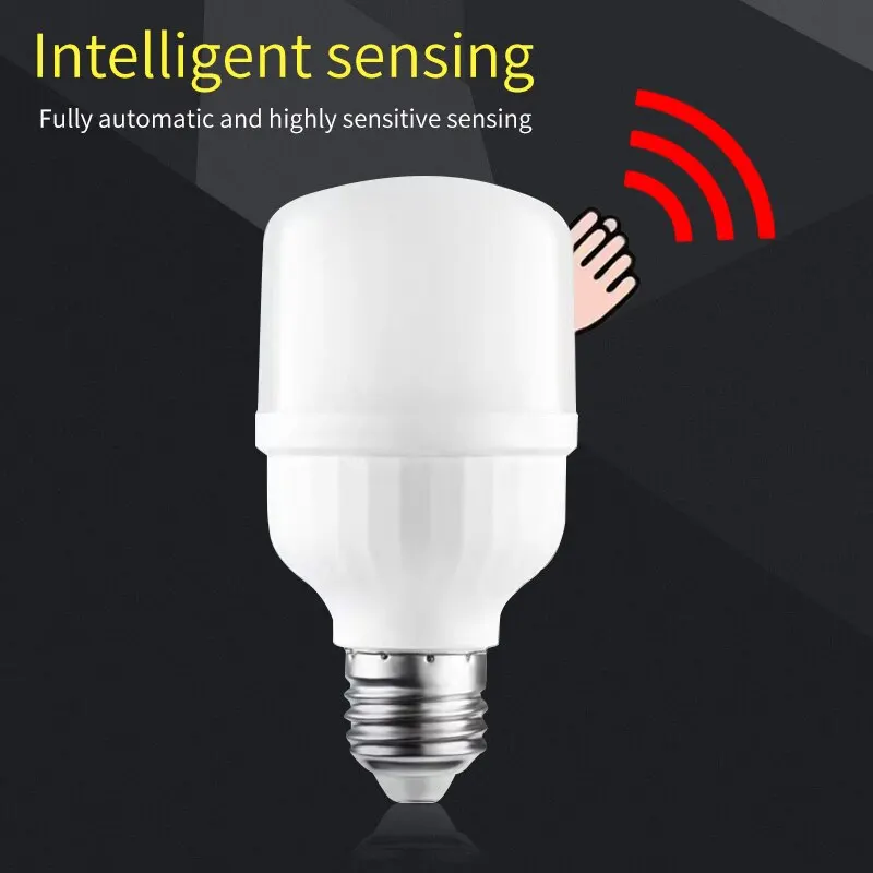 LED Bulb E27 Sound Sensor LED Bulb Voice Sensor Light Lamp For Home