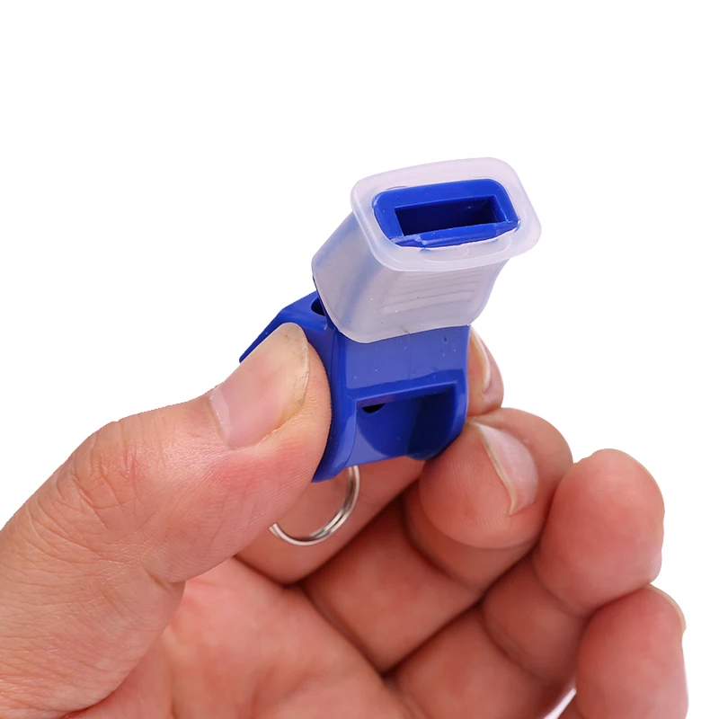 Referee Whistles Soccer Basketball Running Sports Training 1pc with Hanging Rope