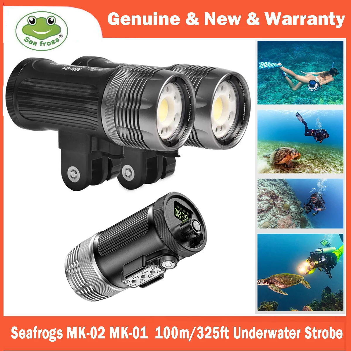 SeafrogsMK02ProfessionalDivingFlashlightUnderwaterDivingStrobe