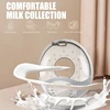 2 Pcs/Set Wearable Nursing Cups Breast Shells Breastmilk Collecter Silicone Milk Catcher for Nursing Moms 2