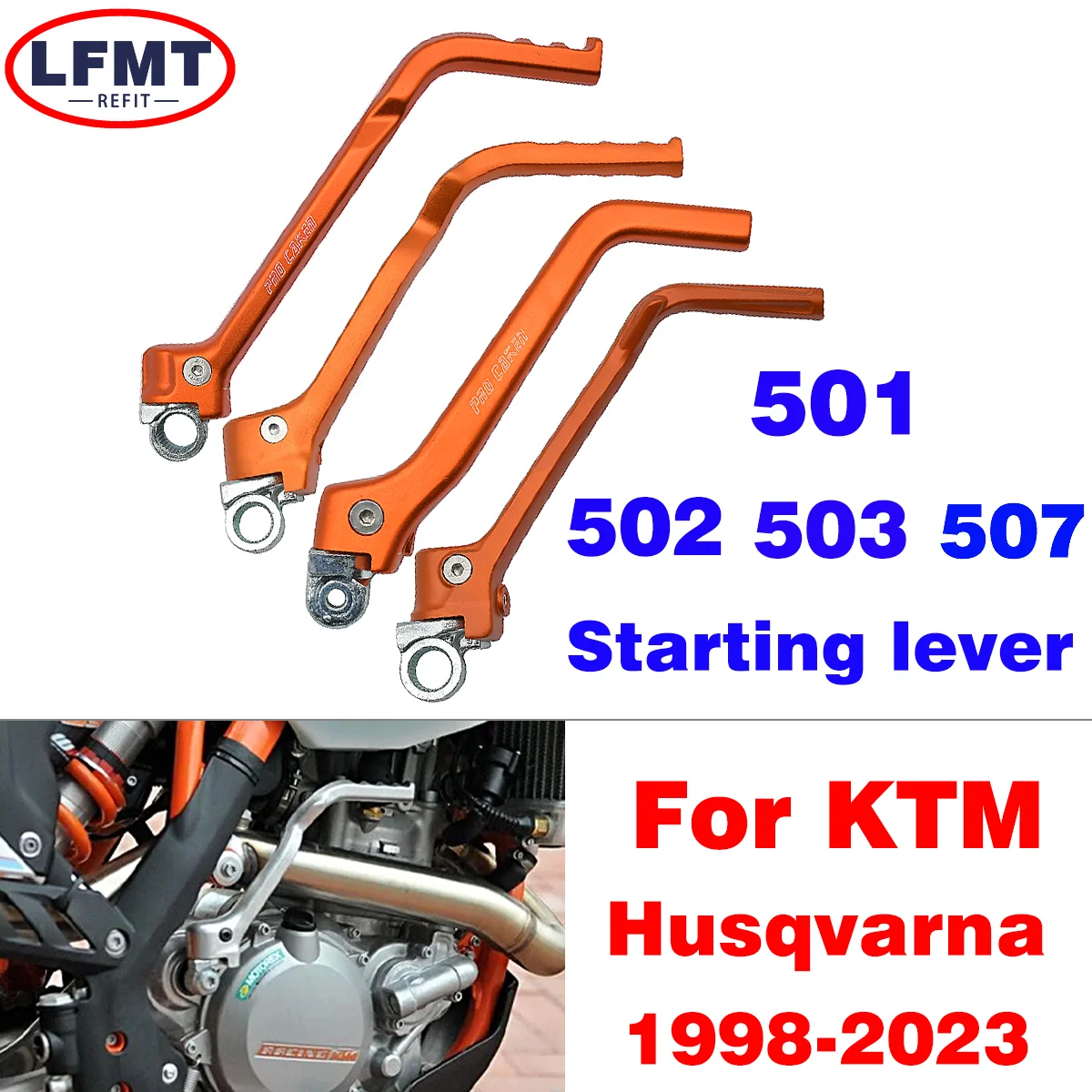 

Педаль рычага старта для мотоцикла KTM XCF XC SX EXC SXF EXCF XCW 125 250 300 350 450 500 для Husqvarna TE TC TX FE 1998-2023