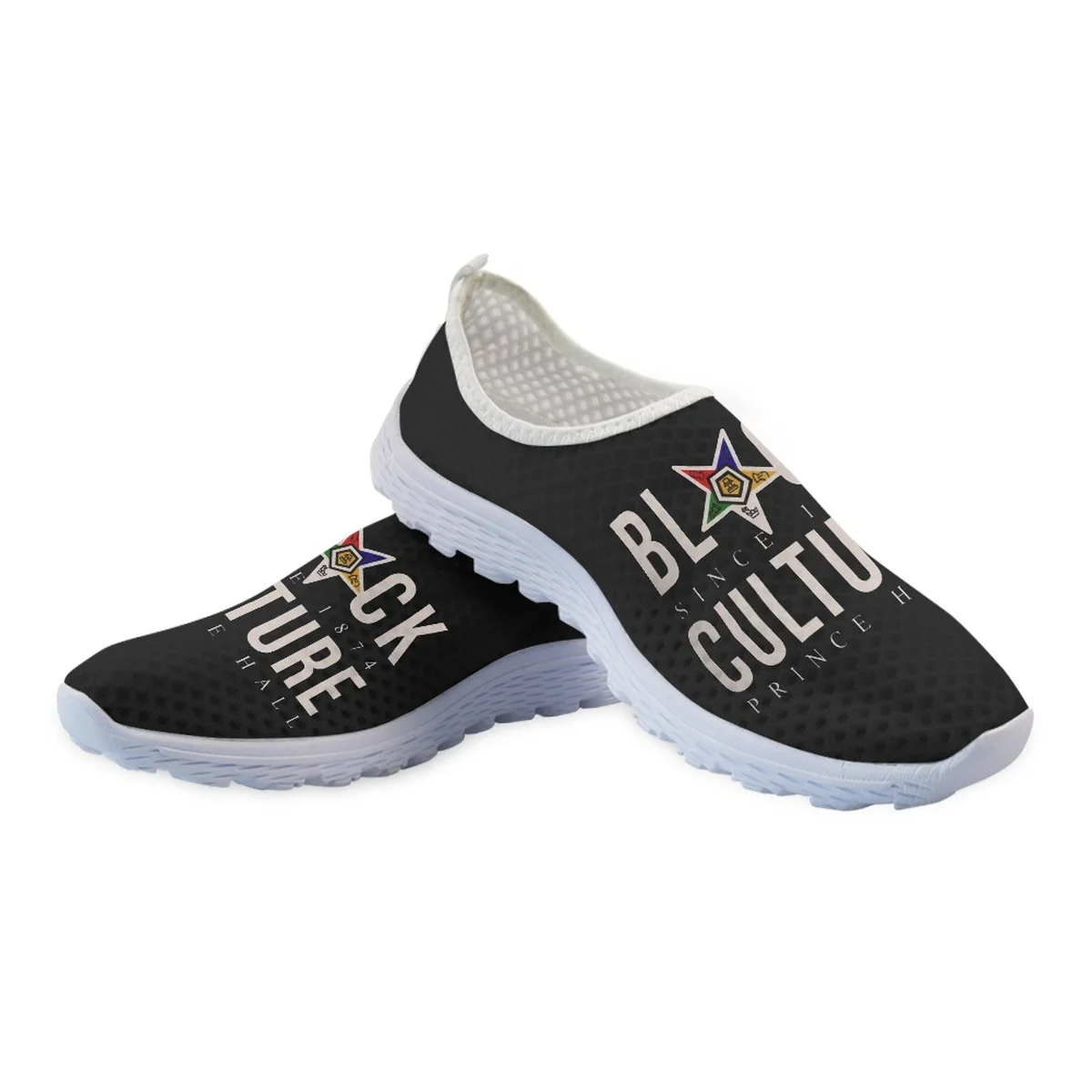New Black Culture OES Brand Designer Mesh Shoes Summer Anti-slip Outdoor Casual Flat Shoes Fashion Breathable Non-slip Sneakers