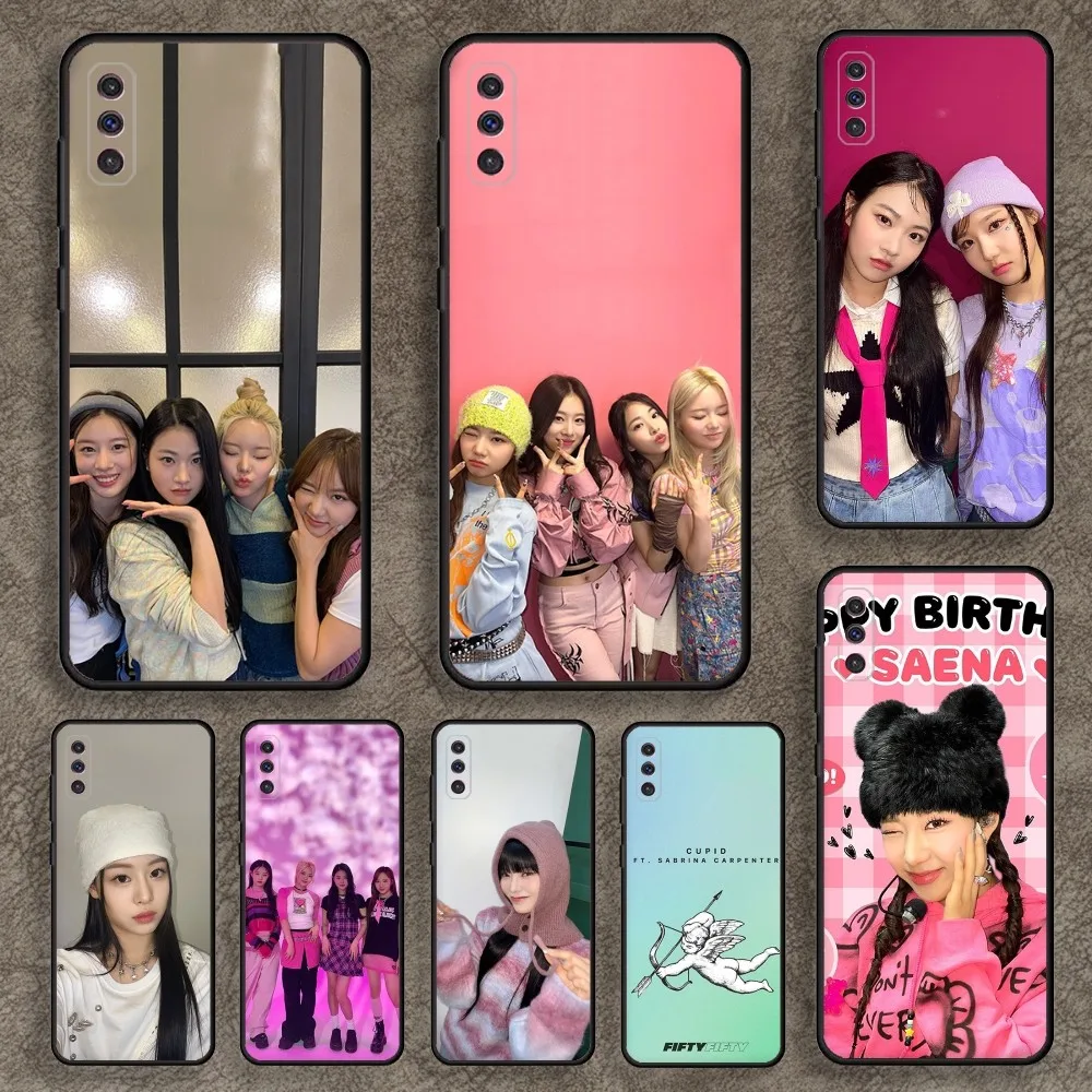 F-Fifty F-Fifty Custodia Per Telefono Kpop Girls Per Custodia Nera Samsunga 91,80,73,72,71,70,53,52,51,42,41,40,32,31, 13 S 4G 5G