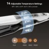 Steam Hair Straightener Professional Salon Nano Titanium Ceramic Steam Flat Iron Hair Straightening Irons for Smooth 4