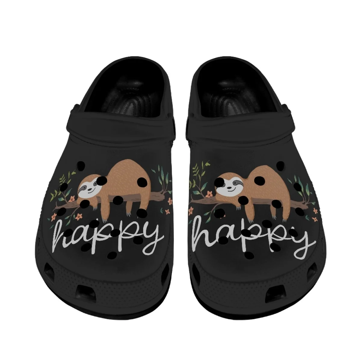 Sloth Sandals Summer Cute Cartoon Animal Design Breathable Lightweight Women Slippers Outdoor Beach Slides For Youth Girls