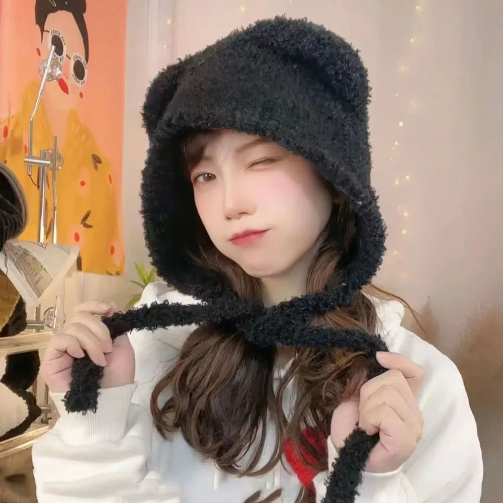 Рисунок 4 - Модные вязаные шапки Kpop для женщин