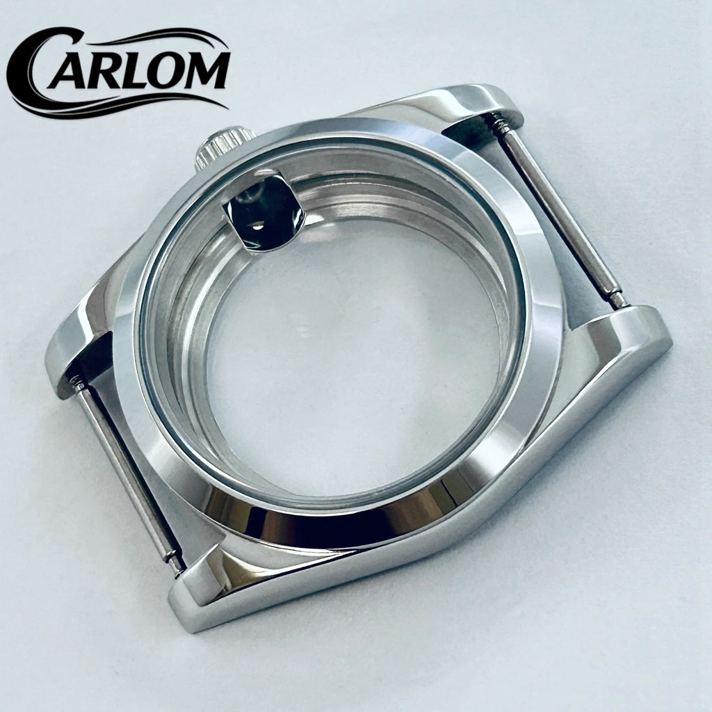 Waterproof Sapphire Glass Watch Case with Bevel Edge Bezel (36mm/40mm)