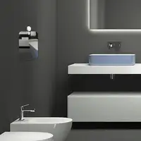 Acrylic Anti Fog Mirror Shower Shaving Fogless Mirror Washroom Travel Accessories For Women Makeup Man Shaving Have a Gift 2