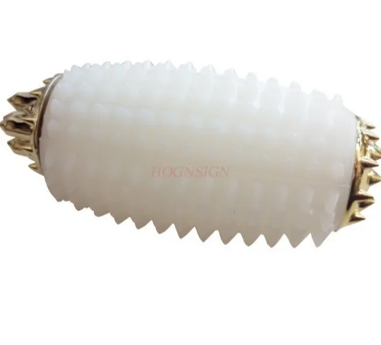 Magnetic stimulation palm acupoint massager hand massage ball portable fitness health ball handle
