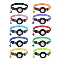 Silicone Anti-Lost Pet Cat Collar For The Apple Protective Wearable Tracker Anti Lost Positioning Tracker Cover Collar 2024 2