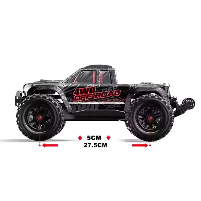 1:10 Remote Control Car Pre-Sale 10208 Off-Road Mxjs Brushless 100a Independent Esc 35kg Digital Servo Model Cordless Toys Gifts 5