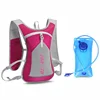 Outdoor Cycling Hydration Backpack 2L Big Caliber Water Bag Rucksack Foldable Waterbag Knapsack Bicycle Bladder Packsack Set 6