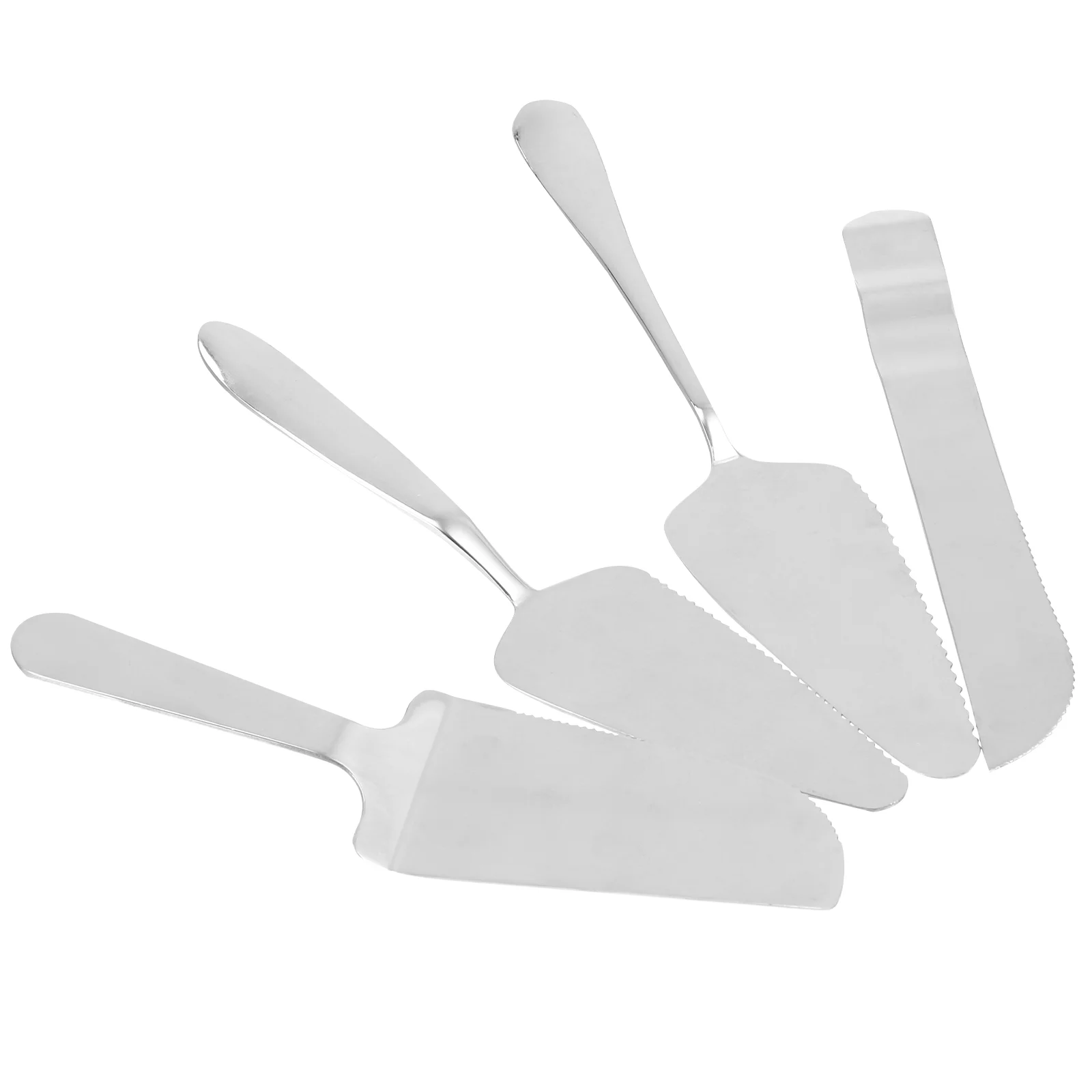 

4PCS Cake Multi-functional Wedding Birthday Party Cake Cutting Server