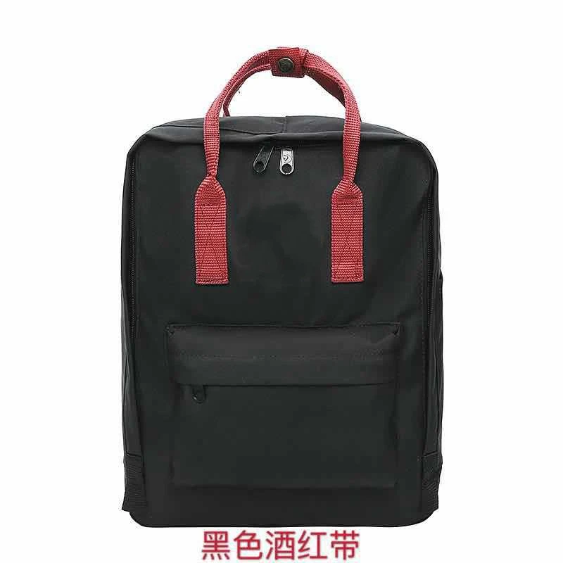 1Original Classic Backpack With Logo Student Waterproof Laptop Canvas Outdoor Bags For Womens Girl Desinger