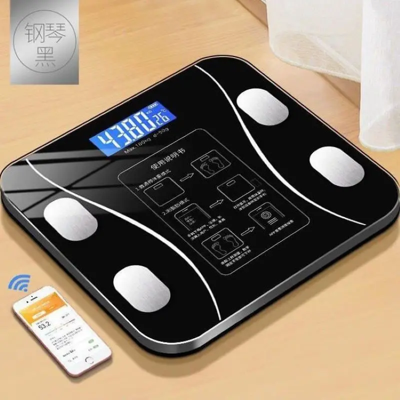 Bluetooth body fat scale height and fat loss instrument ultra-accurate electronic smart home weight scale body fat scale