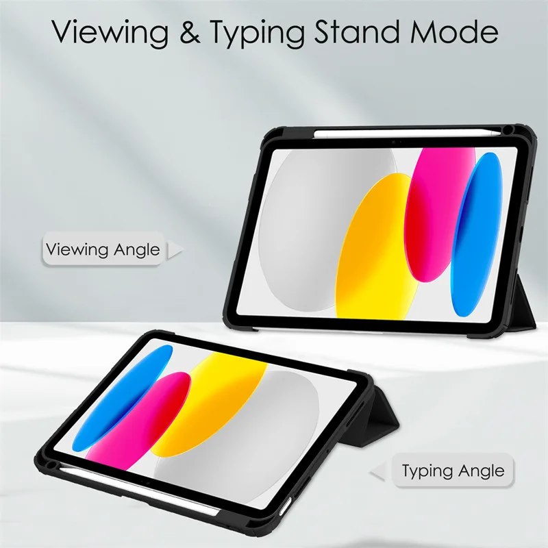 Sleek Acrylic Tablet Case with Pencil Holder