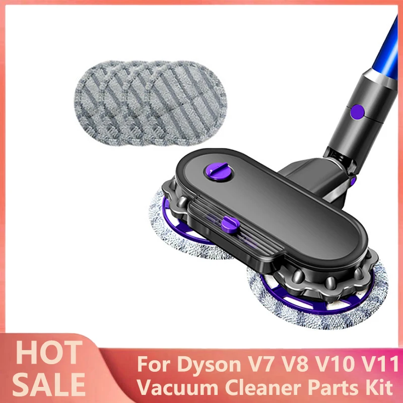 Electric Cleaning Mop Head For Dyson V7 V8 V10 V11 Vacuum Cleaner Parts