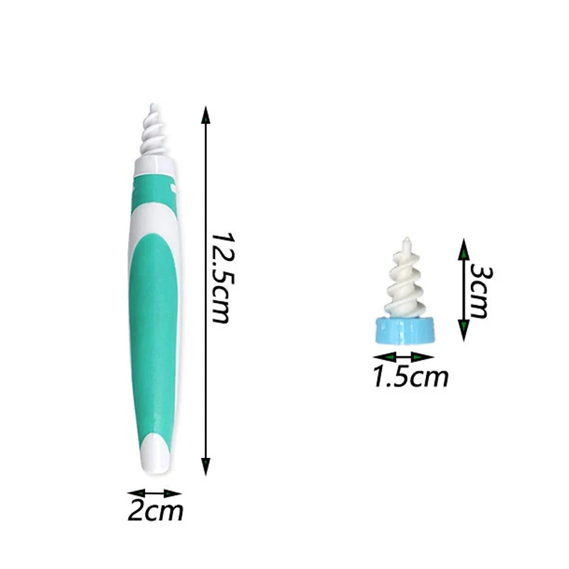 Ear Wax Cleaner Ear Wax Remover Tool With Soft Silicone 16 Replacement Tips To Grab And Extract Earwax