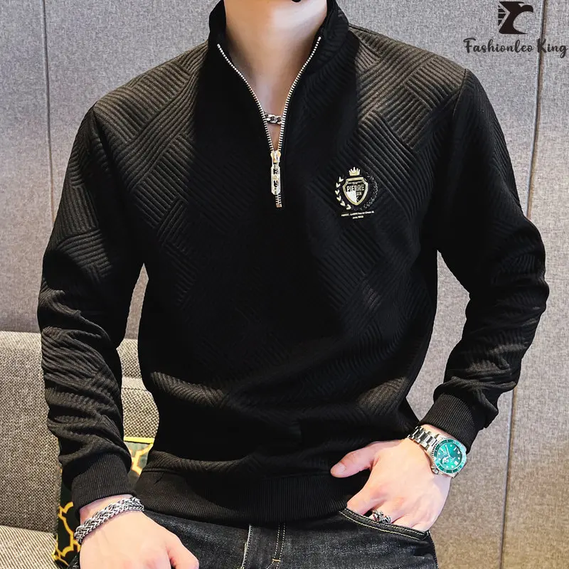 📢📢60 %  RABATT !! ⏰Thermofutter-Pullover mit Stehkragen für Herren