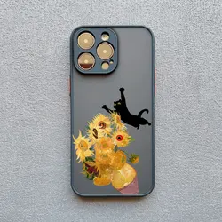 Adorable Cartoon Pet Shockproof Matte Phone Case Cover - iPhone 12 Mini (-1)