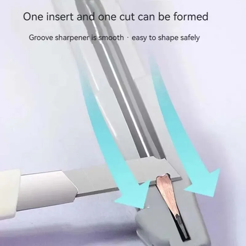 Eyebrow Pencil Sharpener Aid Smooth Sharpener Compact & Convenient Makeup Artist Novice Tool eyebrow pencil sharpener