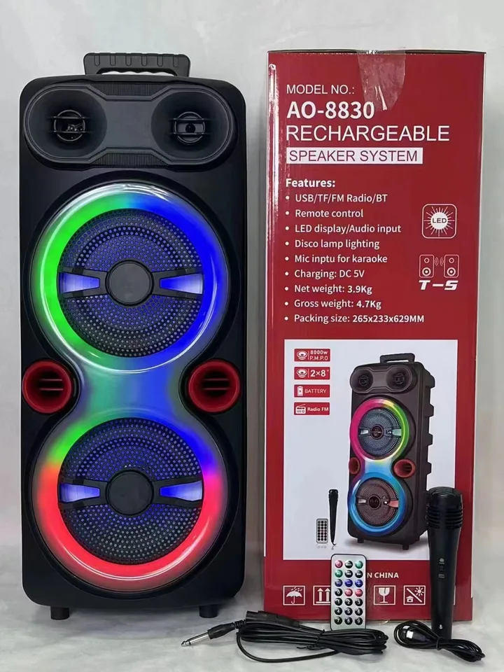 Acid eye CHM06 Bluetooth Speaker with Stereo Amplified Boom Box