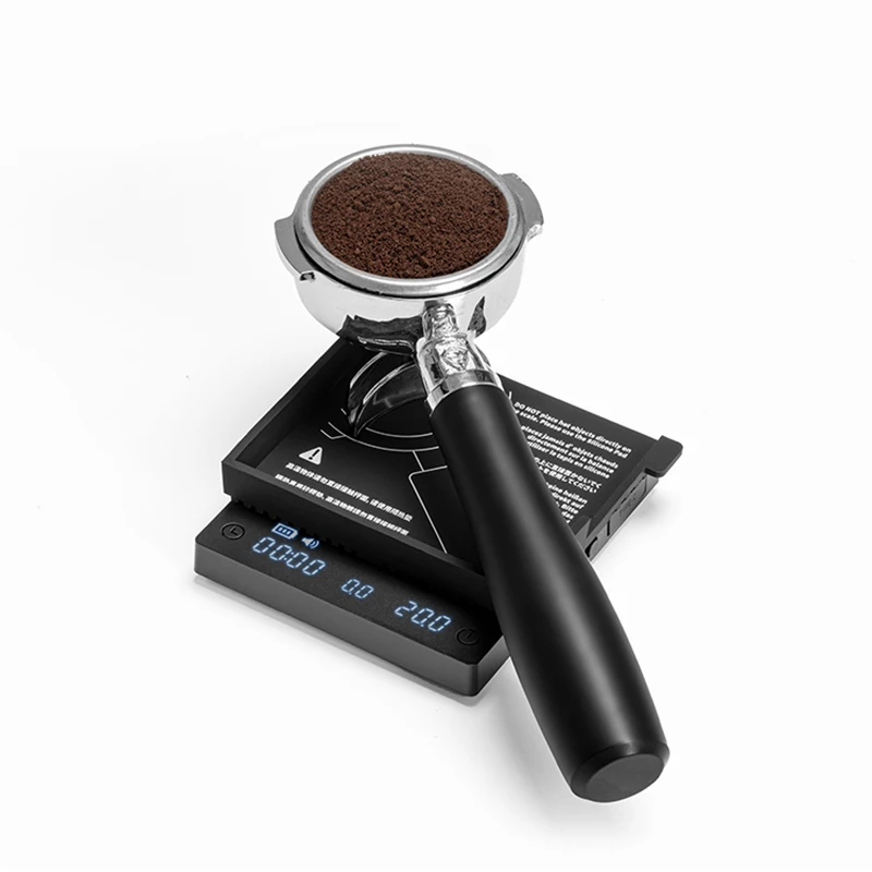 TIMEMORE Black Mirror Mini Pour Over Espresso With Brewing Flow Rate And Heat Insulation Pad Electronic Coffee Scale_voghion.com