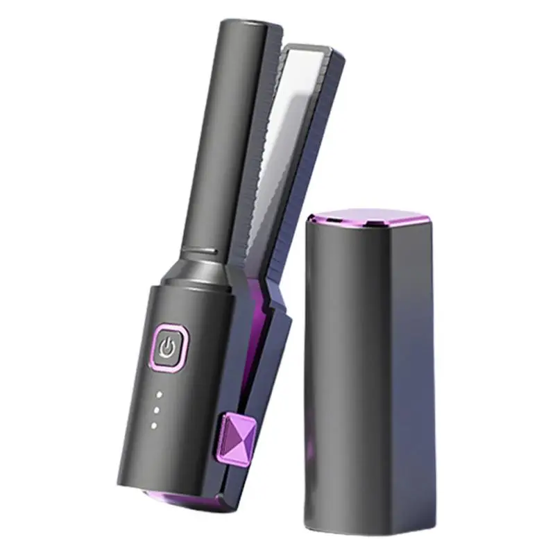 

Мини выпрямитель для волос Дорожный утюжок небольшой и быстрый нагрев анти-ожоги плоский утюжок для челки мужские короткие волосы все прически