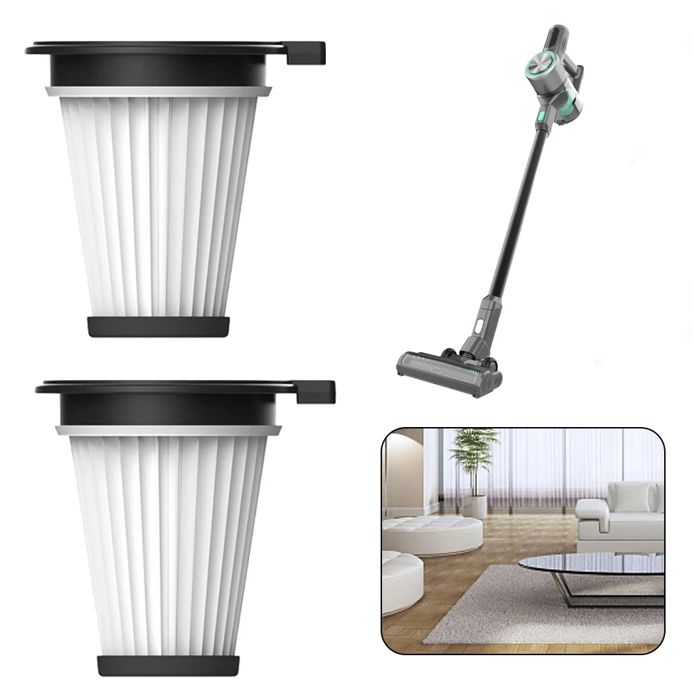

Cold Ashes Filter Filter Replacement Parts Reusable Washable Wood Chips 2 Pcs Filtering Dust For Wyze Cordless Vacuum