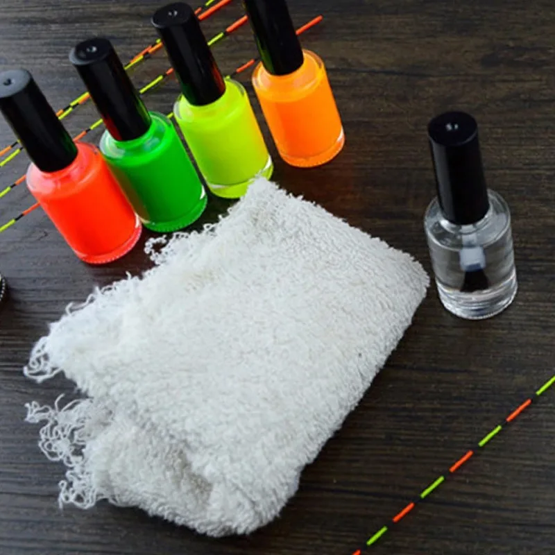 Fishing Float Paint Fluorescent Liquid Repair DIY Indicator Paint Fishing Gear Repair Quick Drying Tool