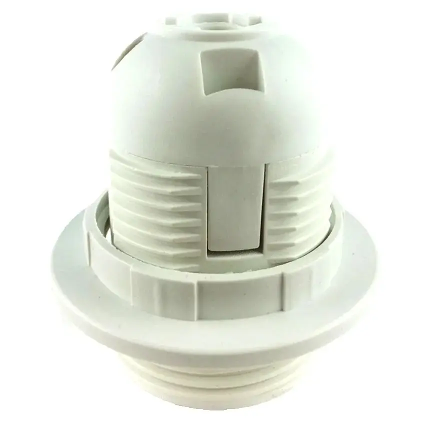 Lamp Holder 4A Full Tooth Screw E27 Lamp Holder Energy Save Chandelier Led Bulb Head Socket Fitting Vintage E26 Light Base 1pcs