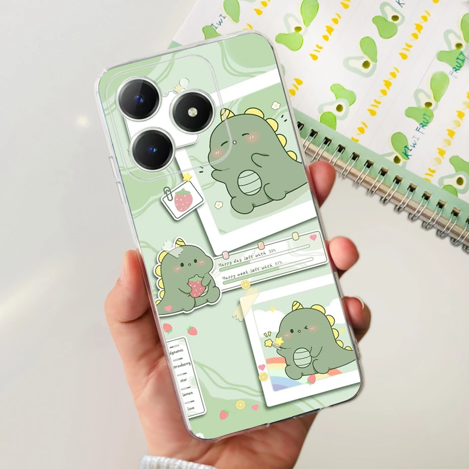 Cute Cat Cartoon Painted Soft Silicone Phone Case Cover